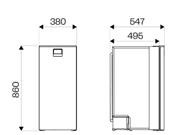 Холодильник автомобильный CRUISE EL86 12/24В